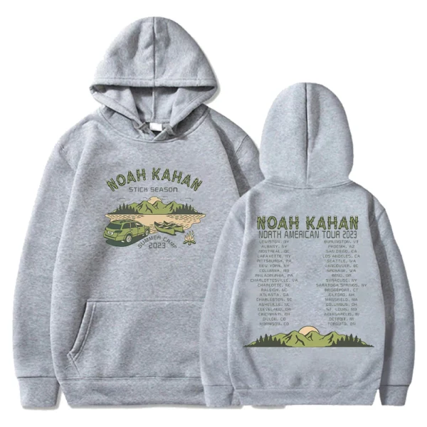 Noah Kahan Stick Season Camp Tour Hoodie