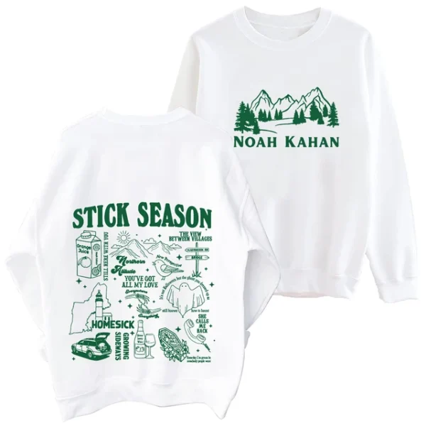 Noah Kahan Stick Season O-Neck Long Sleeve