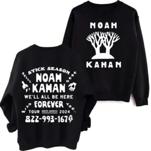 Noah Kahan We'll All Be Here Forever Tour 2024 Sweatshirt